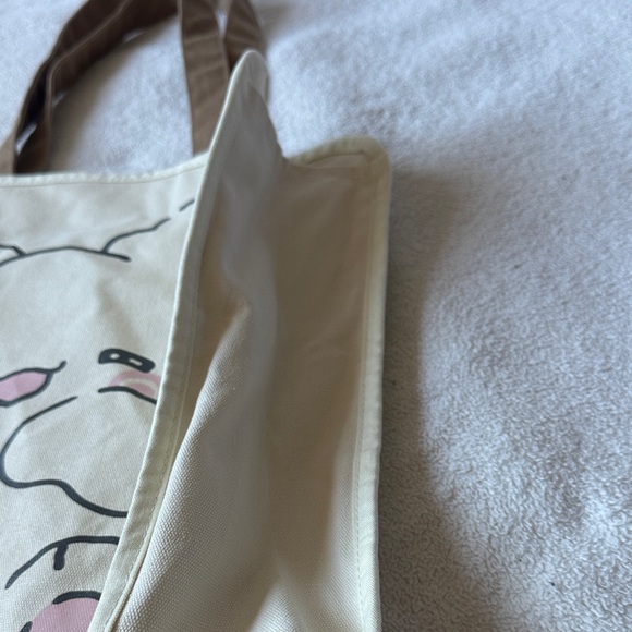 Sanrio Hanamaruobake Tote and Pouch Set | Double-Sided Tote | Kawaii | Wallet - Picture 9 of 14